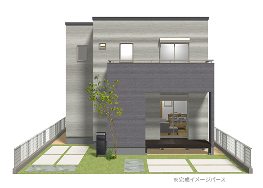 完成イメージパース