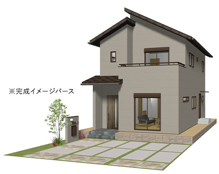 1号地のイメージパース